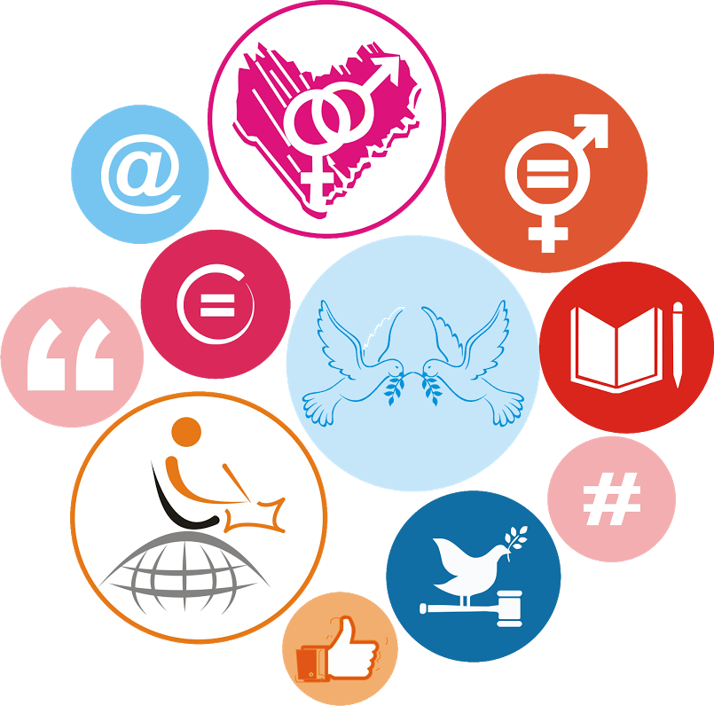 Peace Clipart Nirvana - Youth For Peace International (805x796), Png Download