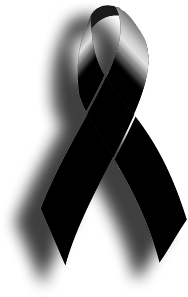 Faixa Luto Png (433x593), Png Download