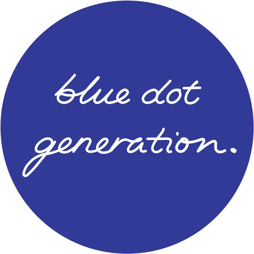 Blue Dot Png (1000x1028), Png Download