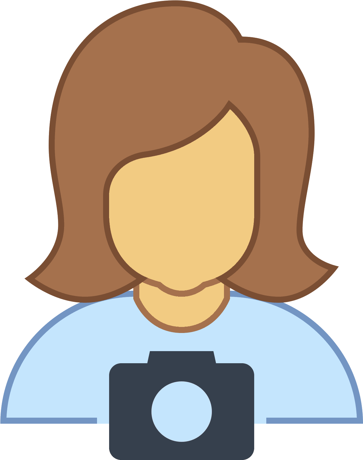 Kobieta Turysta Icon - Female Icon (1600x1600), Png Download