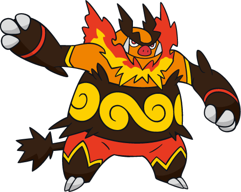 500emboar Dream - Pokemon Emboar (493x393), Png Download