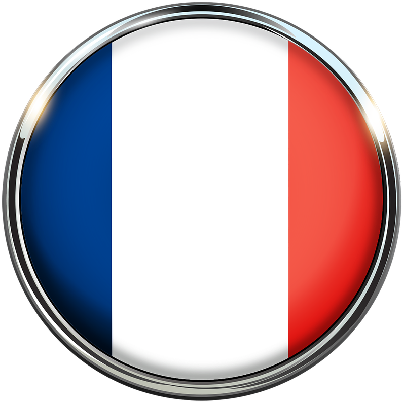 France, France, Flag, Circle, National, Nation - Italy Flag Pixabay (1280x1280), Png Download