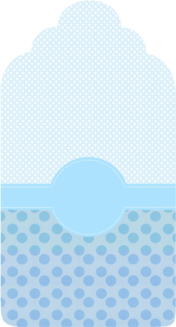 Free Printable Light Blue And Polka Dots Kit - Texto Tag Batismo (668x1181), Png Download