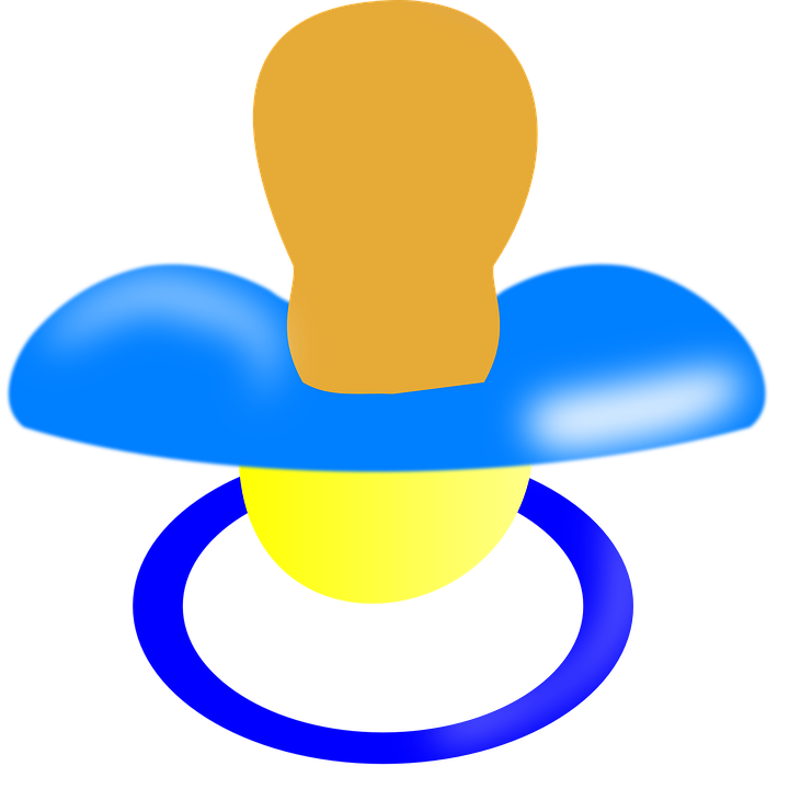 Dot Bayi Png - Pacifier Clip Art (720x720), Png Download