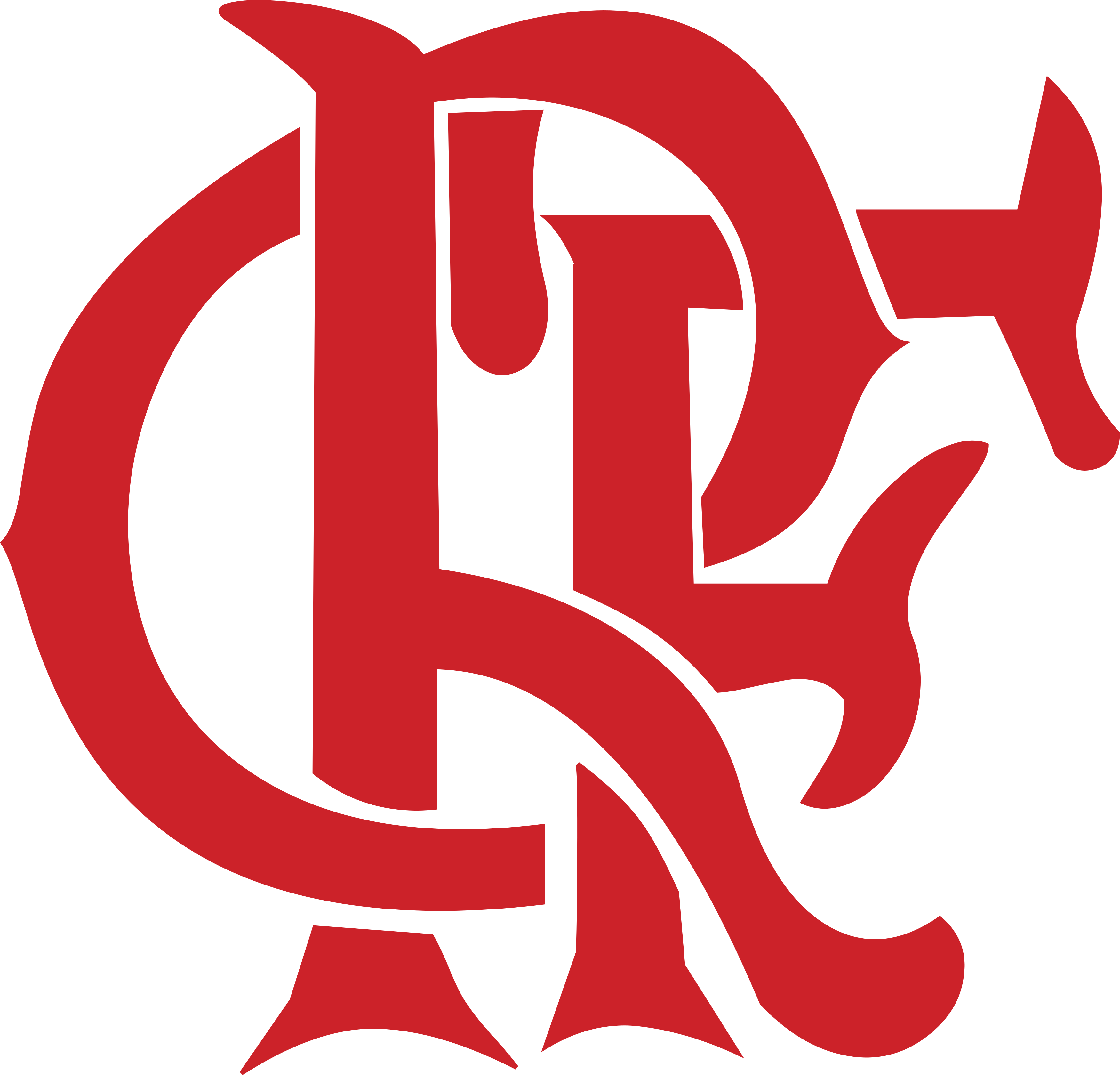 Crf Do Flamengo - Clube De Regatas Do Flamengo (3500x3358), Png Download