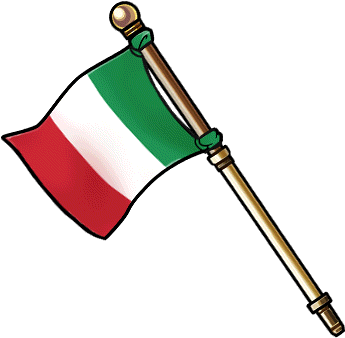 Gear-flag Of Italy Render - Portable Network Graphics (380x380), Png Download
