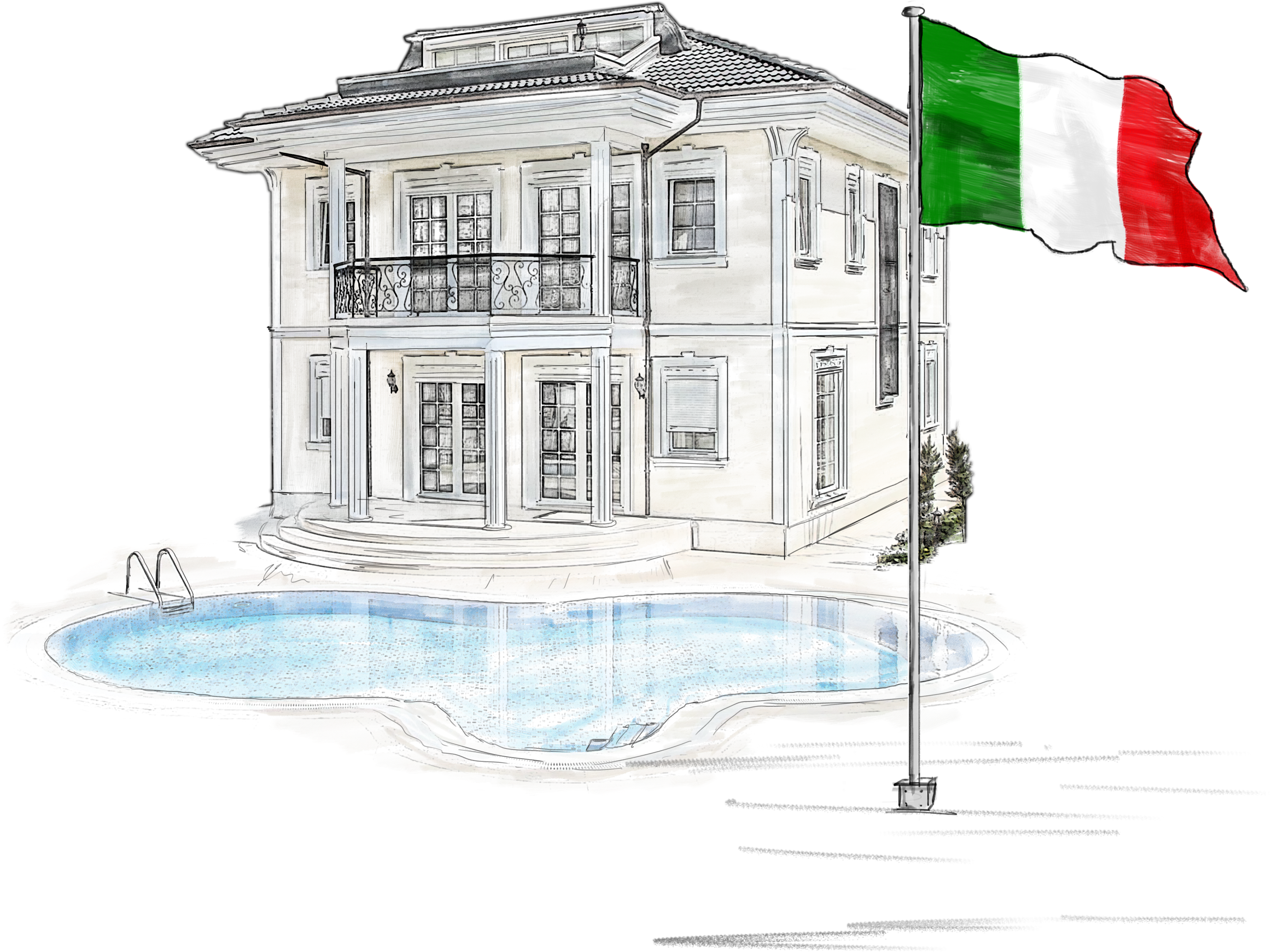 Italy Flag Png (4000x3123), Png Download