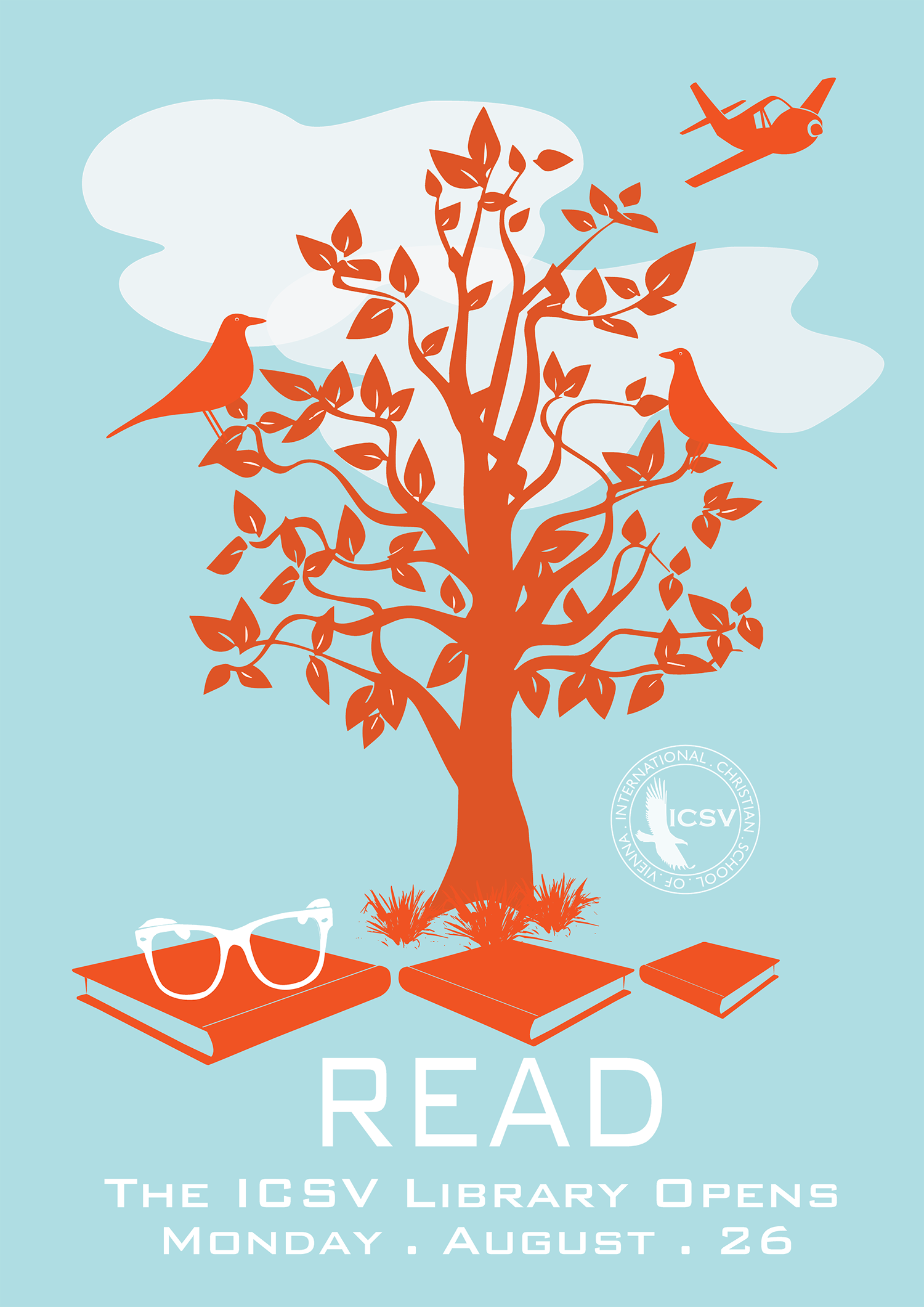 Library Opens Final Poster-01 - Posters For Libraries (1500x2121), Png Download