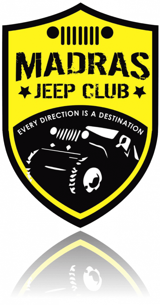 Madras Jeep Club - Jeep (538x1024), Png Download