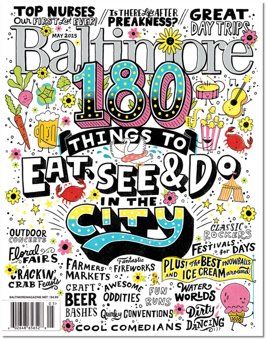 Baltimore Mag Cover Marykatemcdevitt 03 (1000x1234), Png Download