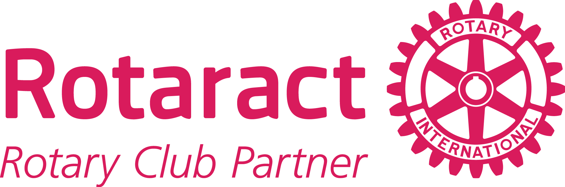 Rotract Logo - Rotaract Rotary Club Partner (1975x654), Png Download
