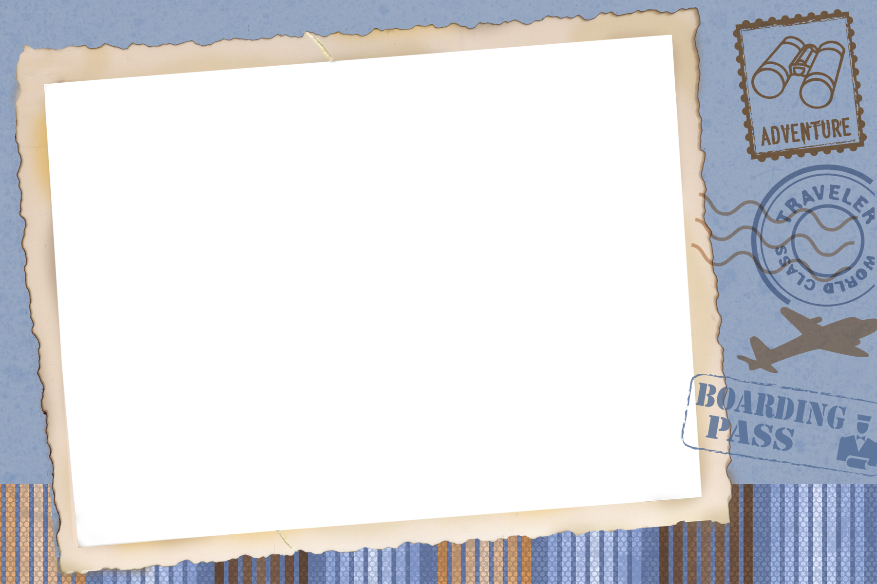 Postcard 3 - Travel Frames (1800x1200), Png Download