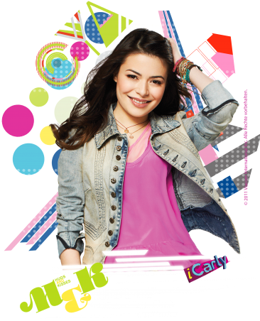 - Cf - Carly Icarly (367x525), Png Download