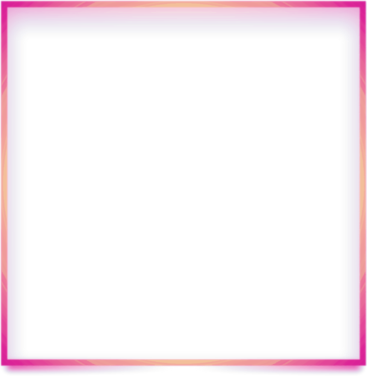 Frame Marco Border Borde Square Cuadro Cuadrado Estilo - Neon Box Transparent (1024x1024), Png Download