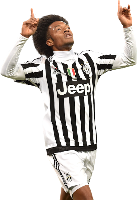 Juan Guillermo Cuadrado - Juan Cuadrado Juventus Png (440x640), Png Download