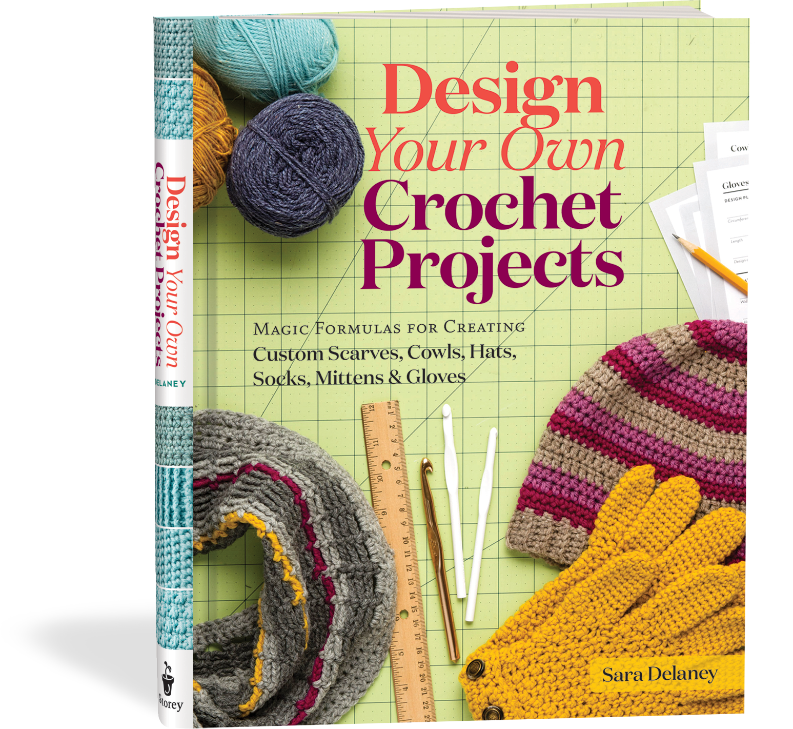 Cover - Design Your Own Crochet Projects (1547x1421), Png Download