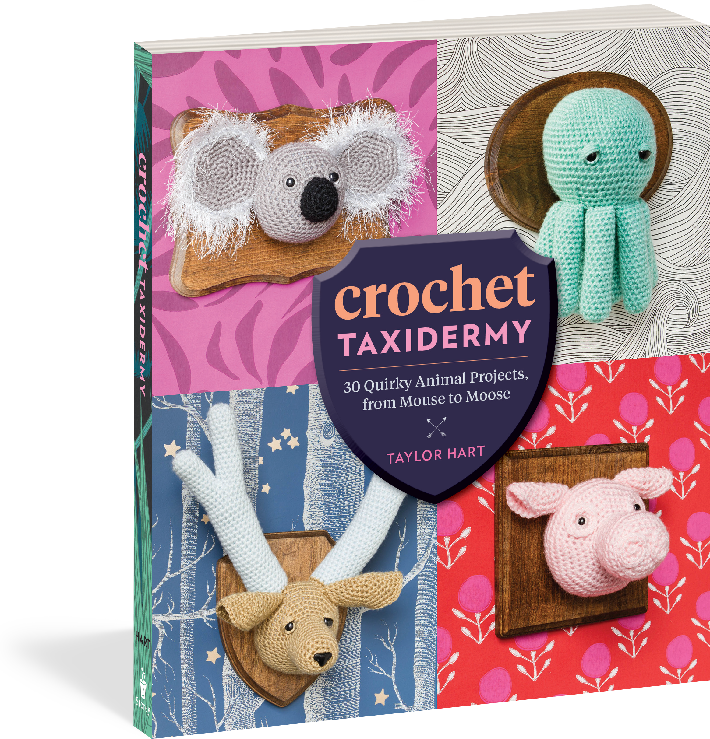 Crochet Taxidermy - Crochet Taxidermy: 30 Quirky Animal Projects, From (2331x2428), Png Download