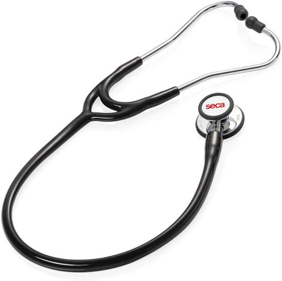 Seca S30 - Seca S30 Two Channel Stethoscope - Black (643x735), Png Download