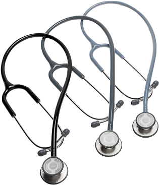 Estetoscópio Adulto Modelo Clínico Duplex De Luxo - Riester Duplex-de-luxe Stainless Steel Stethoscope, (473x469), Png Download