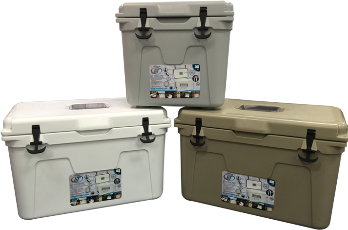 3 Lit Coolers (750x750), Png Download