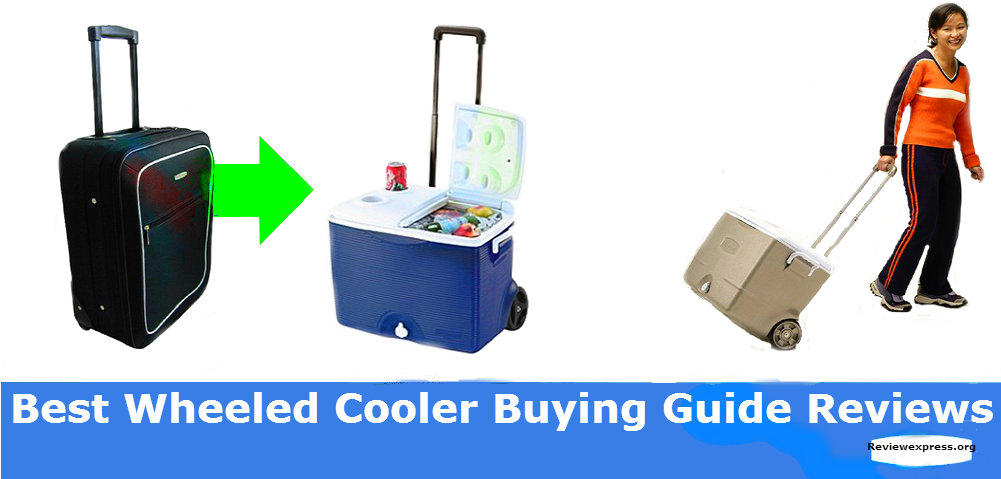 Best Wheeled Cooler - Rubbermaid Specialty 2a9100pabl 45 Qt Wheeled Cooler (1000x500), Png Download