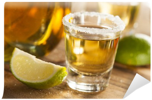 Tequila Shots With Lime And Salt Wall Mural • Pixers® - Tequila (400x400), Png Download