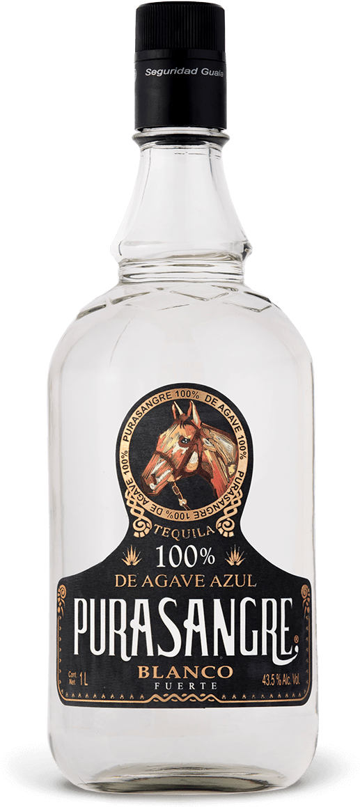 Agave Spirits - Tequila Pura Sangre Plata (800x1180), Png Download