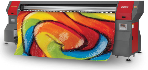 Konica Flex Printing Machine - Colorjet Flex Printing Machine (500x279), Png Download
