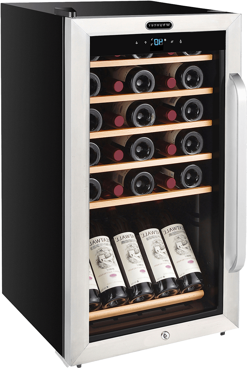 Whynter Fwc-341ts 34-bottle Wine Cooler - 19" - Stainless (1200x1200), Png Download
