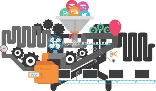 Download Our Free Ebook Start Building A Customer Feedback - Rube Goldberg Machine Clipart (607x354), Png Download