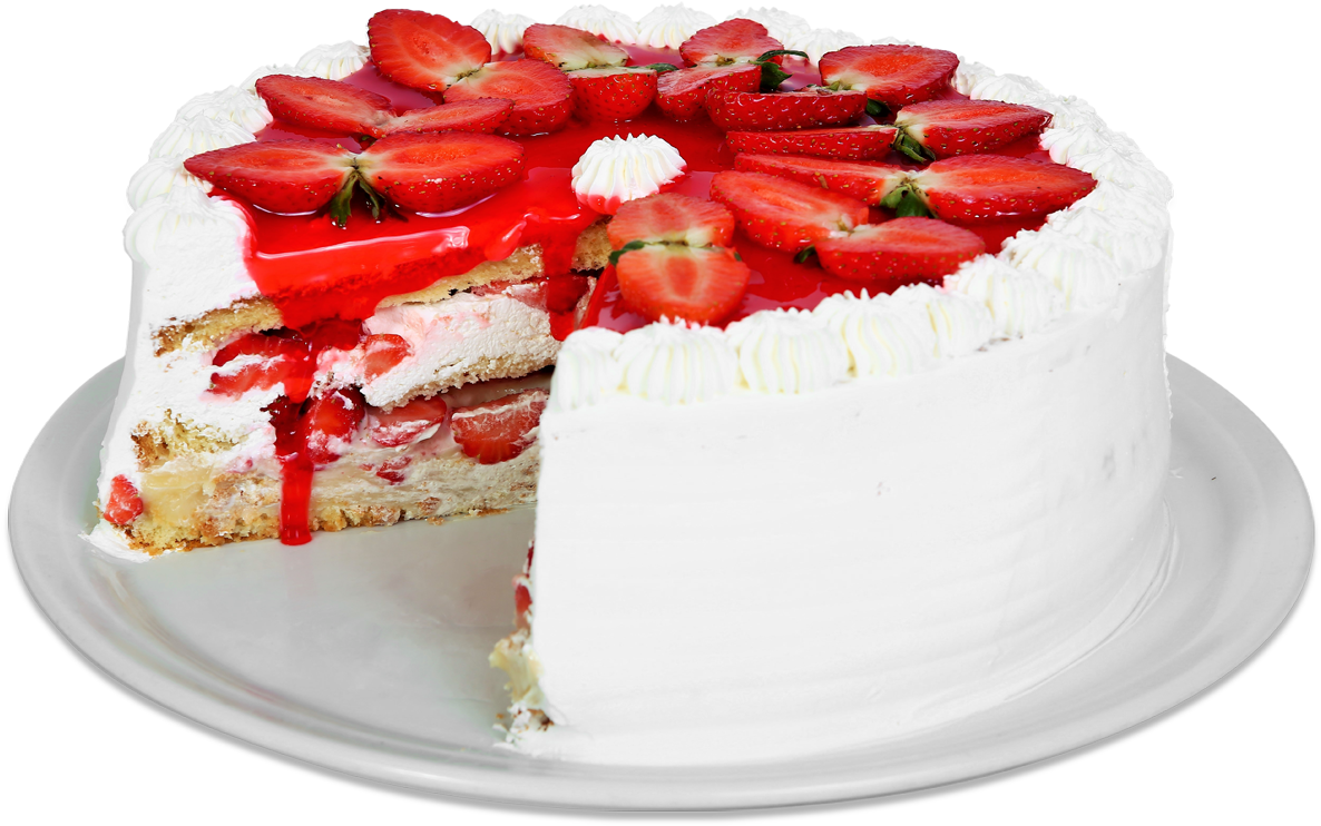 Download Torta Morango Com Chantilly Torta De Morango Com Chantilly Png Png Image With No Background Pngkey Com