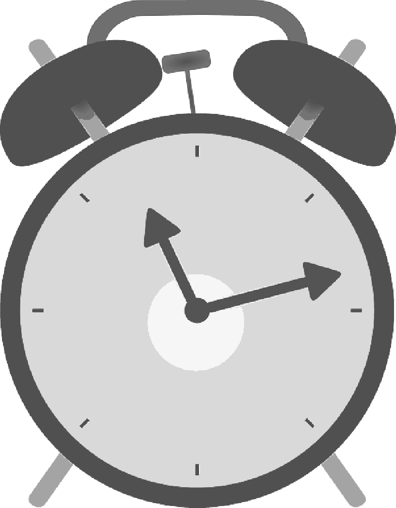 Alarm Clock Ringing Png - Alarm Clock (800x1026), Png Download