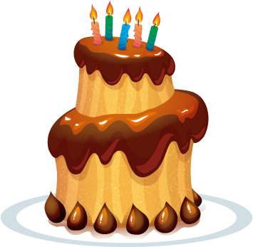 Torta Con Velas - Birthday Cake Clipart Png (400x400), Png Download