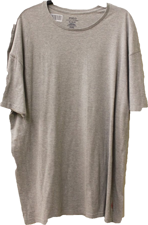 Ralph Lauren Polo Mens Grey T Shirt, Size 2xl, New - Long-sleeved T-shirt (727x1080), Png Download