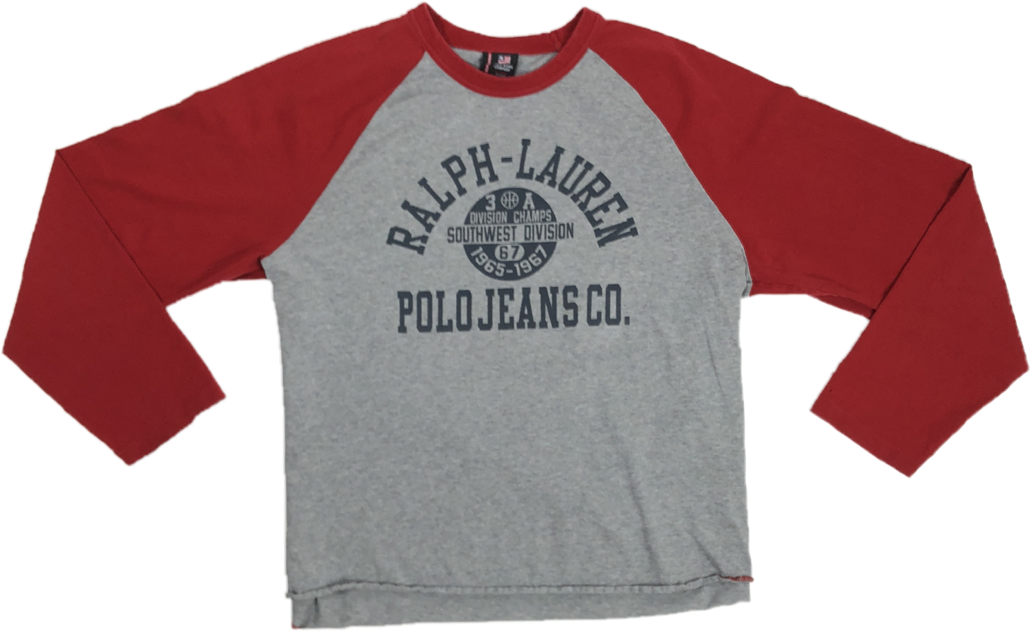 Ralph Lauren Polo Jeans Raglan Longsleeve T-shirt - T-shirt (1536x2048), Png Download