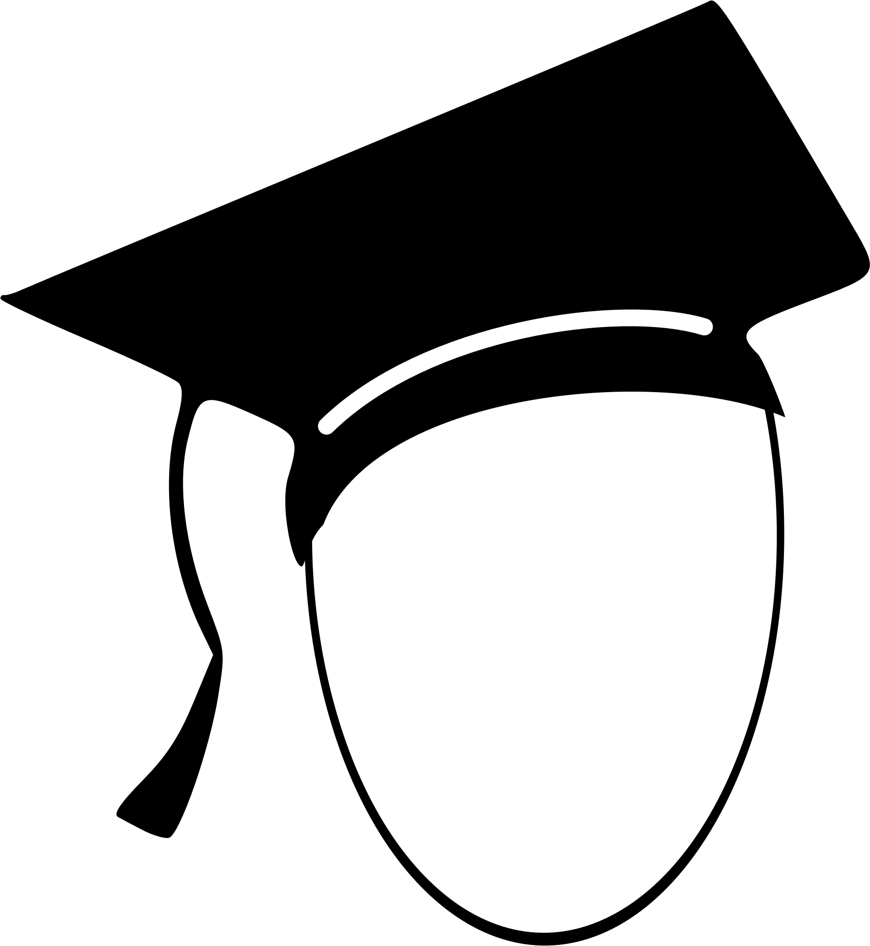 This Free Icons Png Design Of Student With Mortarboard (1698x1848), Png Download