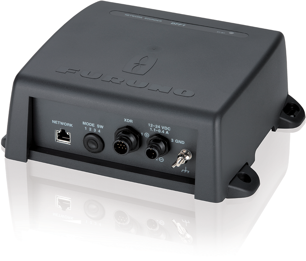 Hr Dff1 Reflection - Furuno Dff1 Digital Black Box Echosounder Module (1000x1000), Png Download