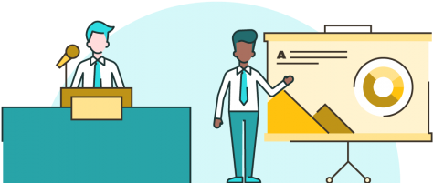What's The Difference - Speech Vs Presentation (516x300), Png Download