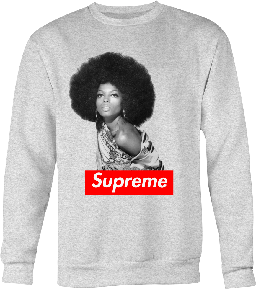 Diana Ross Supreme Sweatshirt - World Says Give Up Hope Whispers Try (1000x1000), Png Download