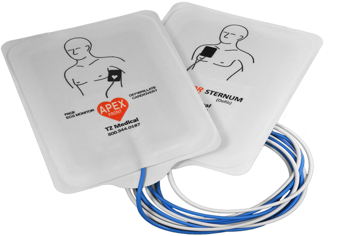 Adult Electrodes1525828294 37497 - Portable Network Graphics (698x493), Png Download