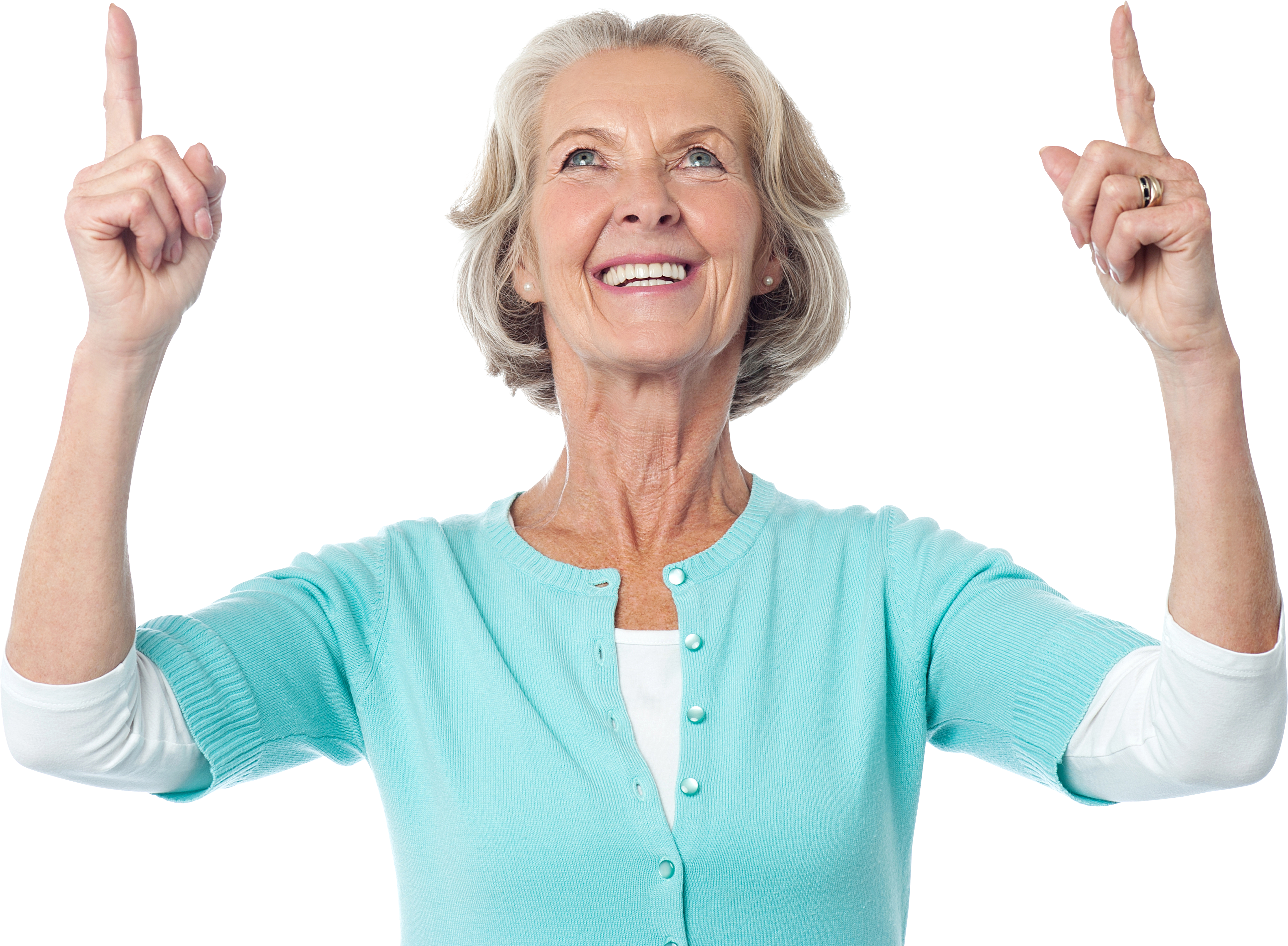 Women Pointing Top Royalty-free Png Image - Pointing Png (4809x3200), Png Download