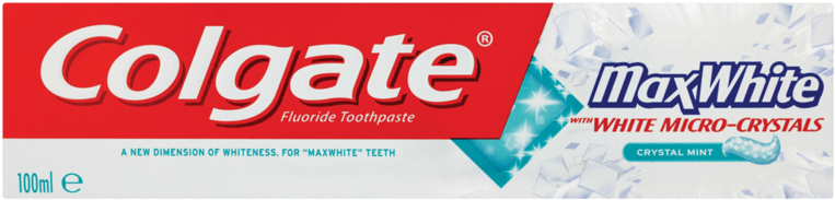 Colgate Max White Micro Crystals (800x800), Png Download