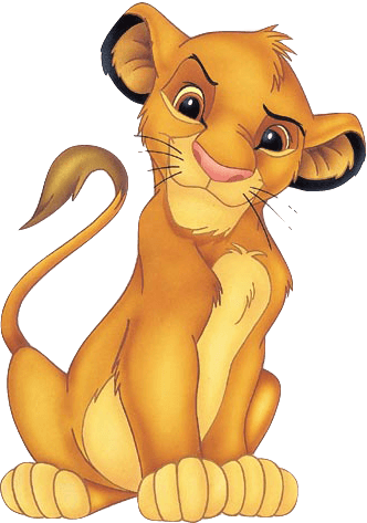 “i Want To Do It Myself ” - Lion King Characters Simba (332x473), Png Download