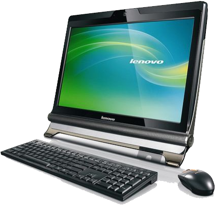 Computadora - Lenovo 3000 C100 All In One (499x463), Png Download