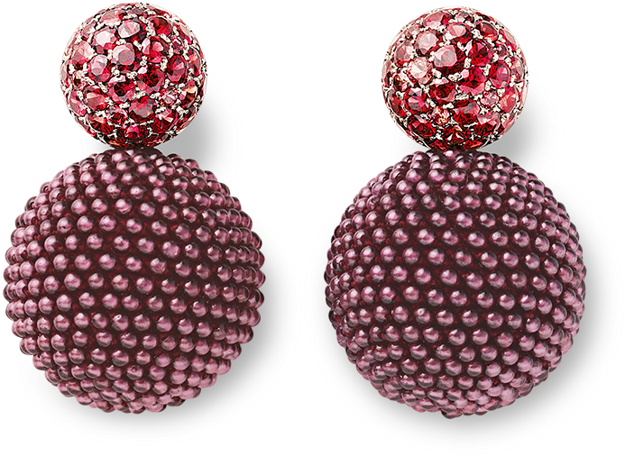 Beaded Earrings With Garnets And Sapphires - Colonial Pest Control Inc. (800x800), Png Download