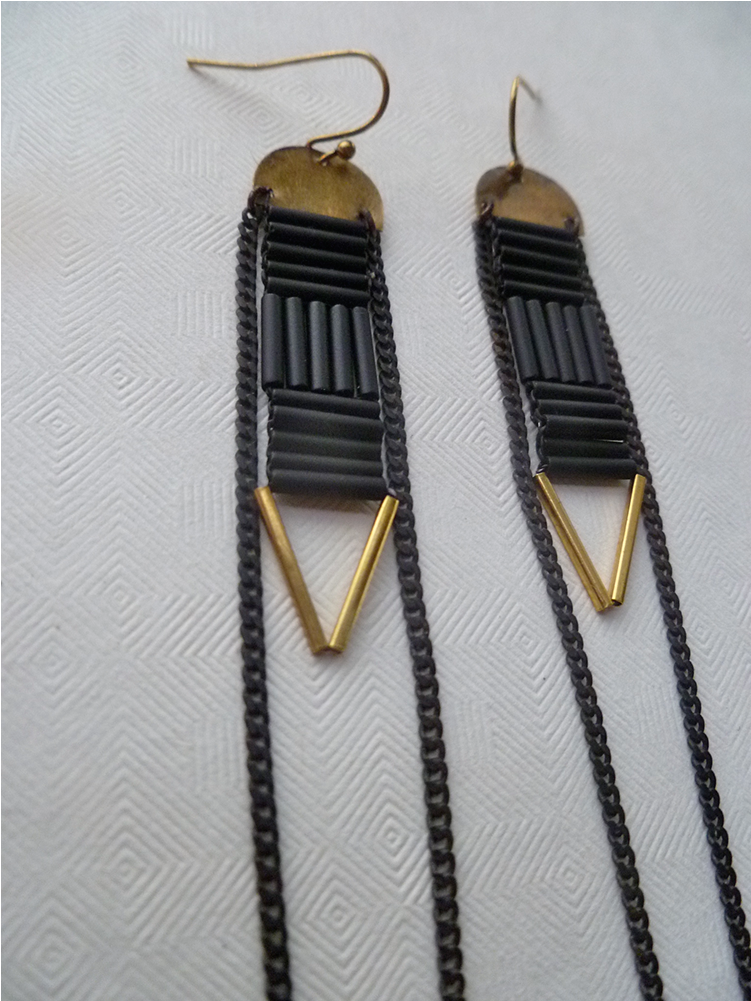 Dark Roots Earring (1000x1000), Png Download