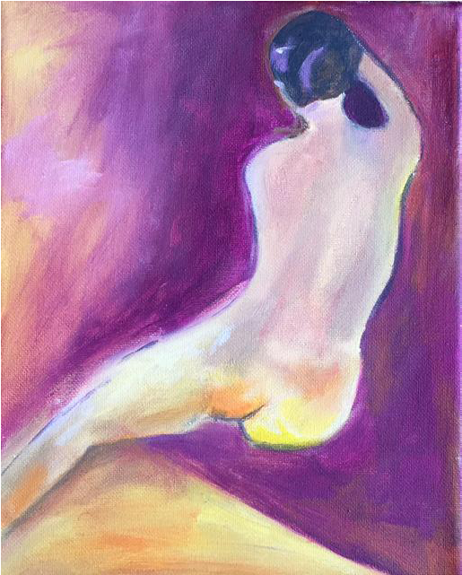15 Acrylic Drawing Aesthetic For Free Download On Mbtskoudsalg - Oil Painting (571x711), Png Download
