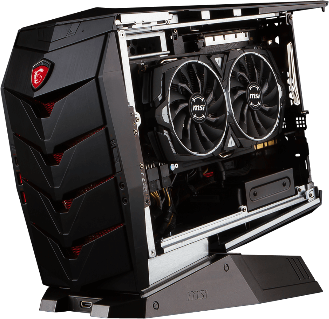01 - Msi Aegis 3 Inside (1734x1117), Png Download