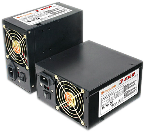 La Placa Base - Thermaltake Silent Purepower Tr2 W0070 Power Supply (498x463), Png Download