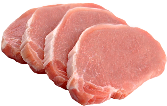 817 White Loin Tape - Pork Steak (600x600), Png Download